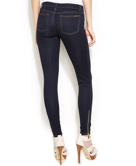 michael kors ankle zip jeggings|MICHAEL Michael Kors Jeggings for Women .